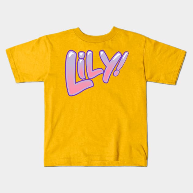 Lily! Logo Kids T-Shirt by lily-styles